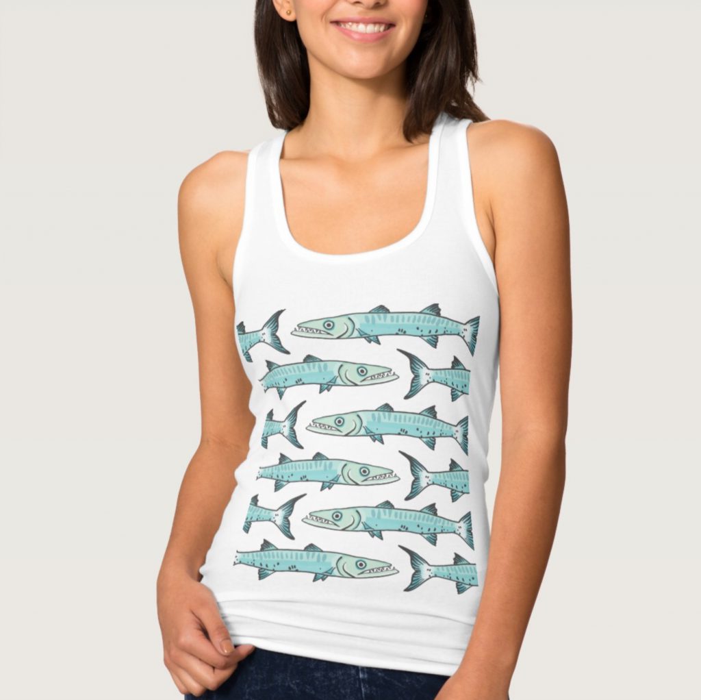 Cecilia Solari A shoal of Barracudas