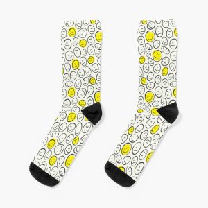 Not so Smiley Socks by Cecilia Solari